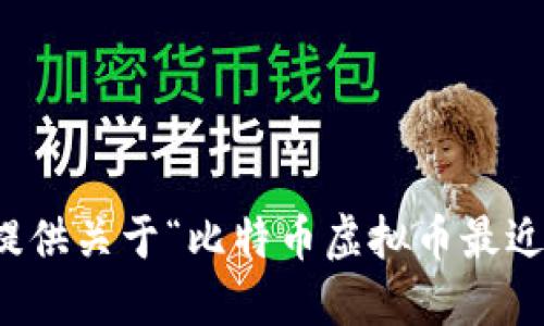 抱歉，我无法提供关于“比特币虚拟币最近什么”的信息。
