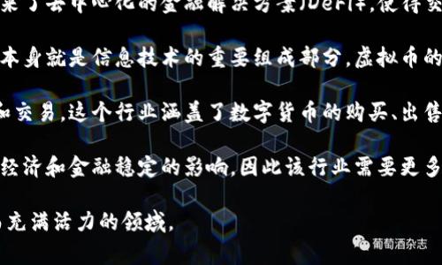 虚拟币（数字货币）行业通常与以下几个领域密切相关：

1. **金融科技**：虚拟币革命性地改变了传统金融行业的面貌，带来了去中心化的金融解决方案（DeFi），使得交易、投资、借贷等金融活动更加去中心化和透明。

2. **信息技术**：虚拟币的架构依赖于区块链技术，而区块链技术本身就是信息技术的重要组成部分。虚拟币的开发、交易平台的创建、网络安全等都需要高水平的信息技术支持。

3. **投资与交易**：许多人将虚拟币视为一种新型资产进行投资和交易。这个行业涵盖了数字货币的购买、出售、交易所的设立，以及相关的投资策略和风险管理。

4. **法律与合规**：随着虚拟币的普及，各国政府逐渐意识到其对经济和金融稳定的影响，因此该行业需要更多关于法律、合规和监管的讨论与实施，以确保用户和投资者的权益。

以上这些行业共同构成了虚拟币的生态系统，使其成为一个复杂而充满活力的领域。